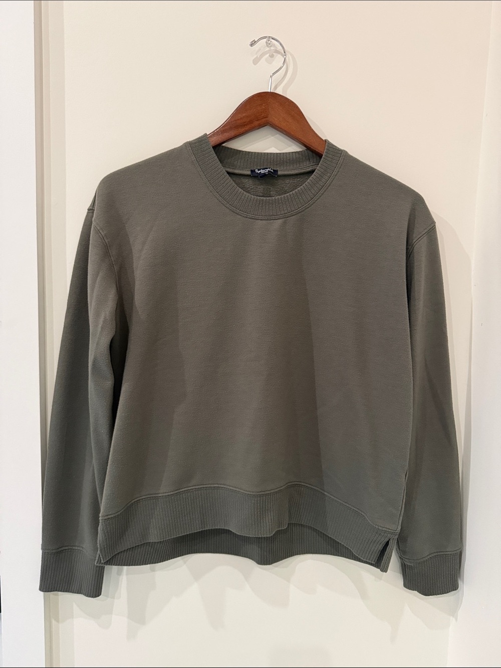 Crewneck Sweatshirt - Olive Green